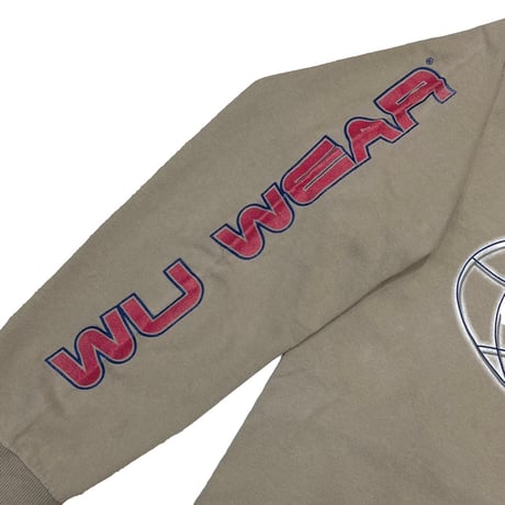 WU-TANG CLAN WU WEAR LOGO LS KHAKI LARGE 7036