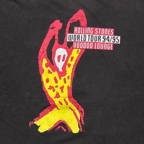 THE ROLLING STONES VOODOO LOUNGE LIP & TONGUE WORLD TOUR 94/95 BROCKUM XL 2838