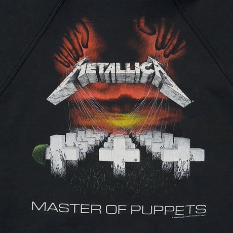 METALLICA PUSHEAD 1994 MASTER PF PUPPETS HOODED SWEATSHIRT SCREEN STARS XL 5220