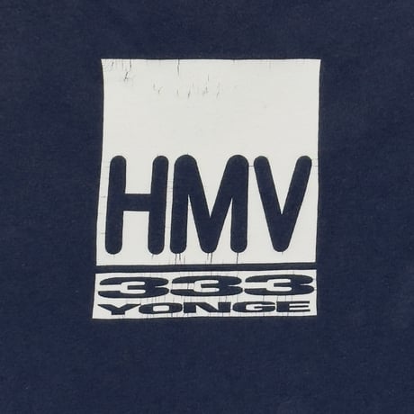 blink-182 HMV 333 YOUNG LS NAVY HANES MEDIUM 8409