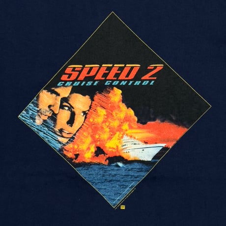 SPEED 2 1997 MOVIE PROMO NAVY HANES XL 8648
