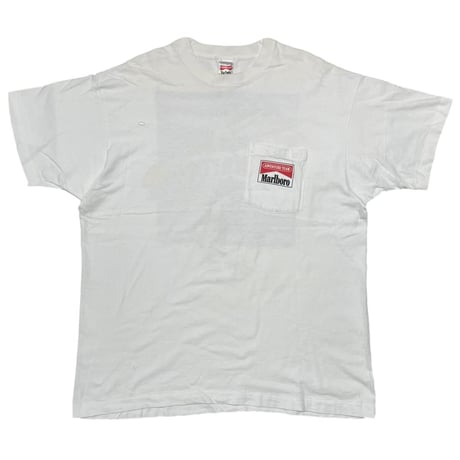 Marlboro ADVENTURE TEAM BOAT POCKET TEE WHITE ADULT ONE SIZE FITS XL 9925