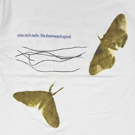 NINE INCH NAILS 1994 THE DOWNWARD SPIRAL SELF DESTRUCT HALO EIGHT WHITE ALL SPORT LARGE 7366