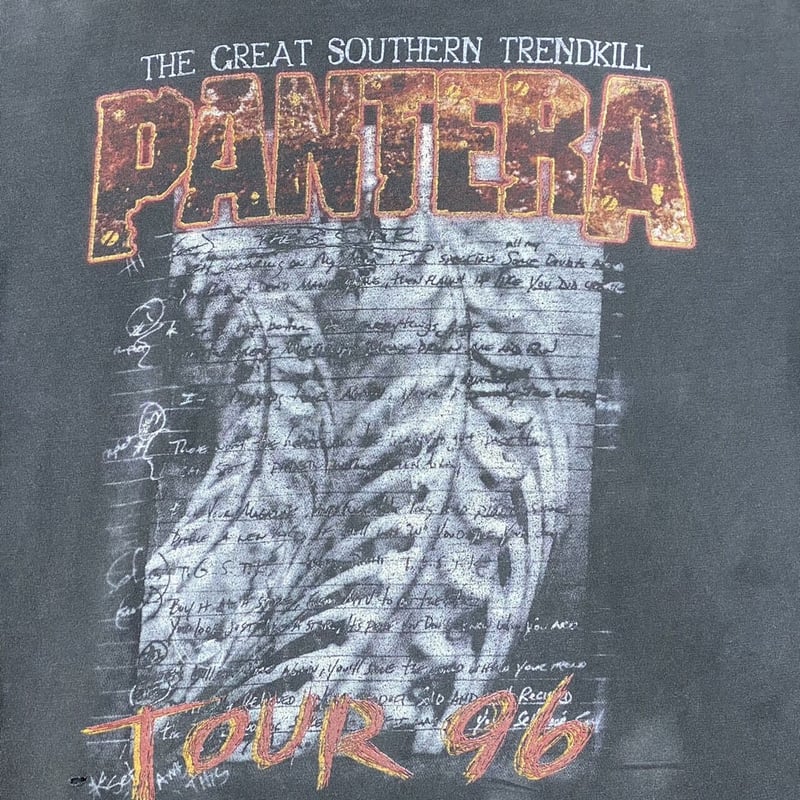 PANTERA THE GREAT SOUTHERN TRENDKILL TOUR 96 WI PANTERA THE GREAT SOUTHERN TRENDKILL TOUR 96 WI
