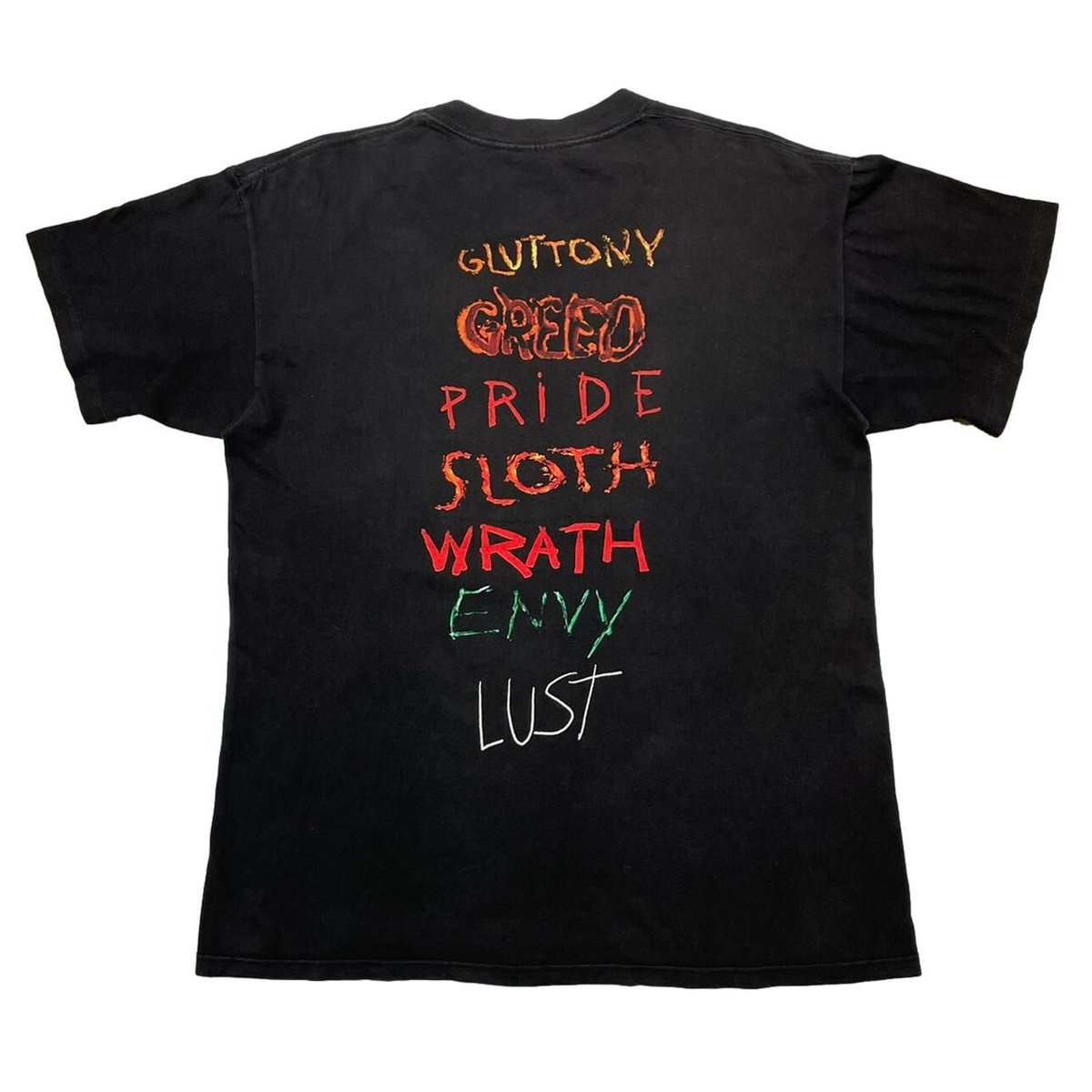 greatLAnd 快く capitalism Tee Tシャツ XL 黒白 