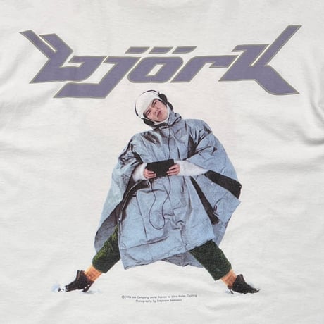 Bjork 1994 HUGE FACE WHITE PHOTO by Stephane Sednaoui SCREEN STARS XL 2869