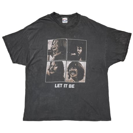 THE BEATLES LET IT BE HANES XXL 9296