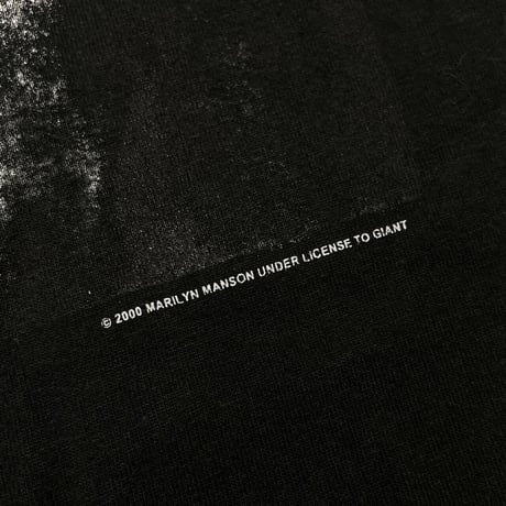 MARILYN MANSON 2000 DOUBLE SIDE FITS XL 0025