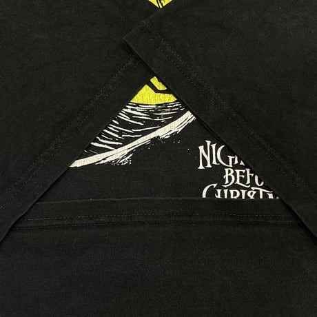 DISNEY VINTAGE NIGHTMARE BEFORE CHRISTMAS TEE BLACK XL 1214