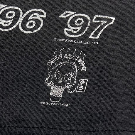 KISS ALIVE WORLDWIDE TOUR '96 '97 4FACES CHAMP LARGE 6421