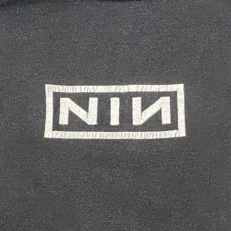 NINE INCH NAIL BOX LOGO TEE ONEITA XL 4057