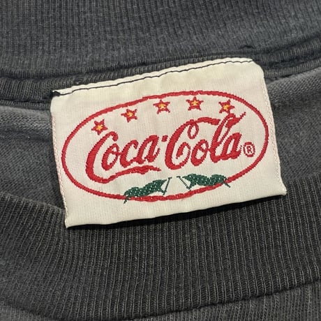 COCA COLA 93s WHITE BEAR TEE FIT LIKE XL 0990