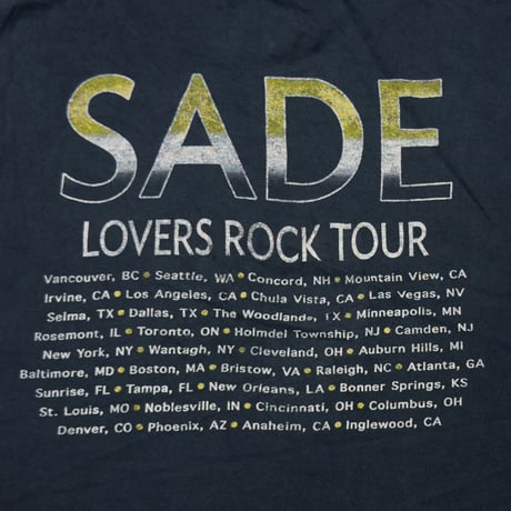 SADE LOVERS ROCK TOUR MEDIUM 8420