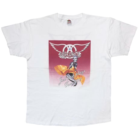 AEROSMITH JUST PUSH PLAY TOUR 2001 SORAYAMA FRUIT OF THE LOOM XL 1087