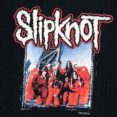 Slipknot 2000 1st ALBUM DOUBLE SIDE FRUIT OF THE LOOM XL 7834