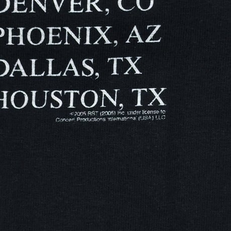 THE ROLLING STONES 2005-2006 A BIGGER BANG BLACK ANVIL LARGE 2655