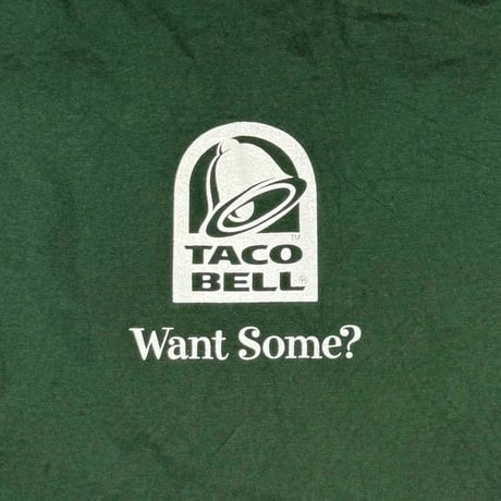 TACO BELL 1998 Yo Quiero Taco Bell! DOG GREEN FRUIT OF THE LOOM XL 5858