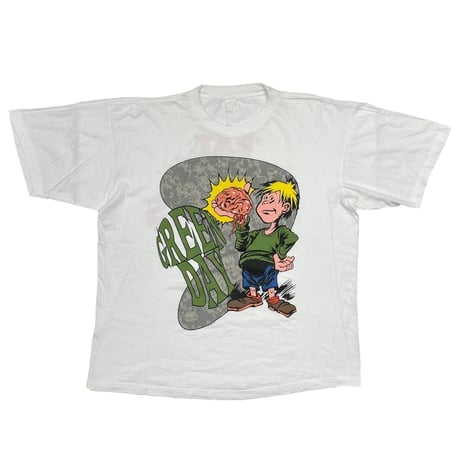 GREEN DAY 1995 EAT YOUR PARENTS WHITE EURO XL 9045