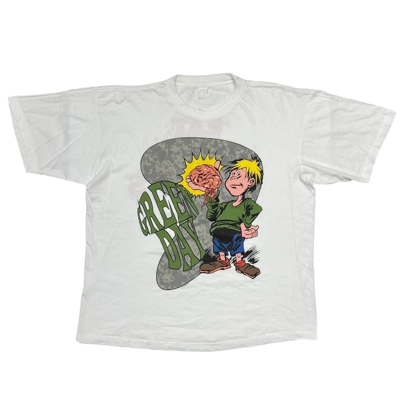 GREEN DAY 1995 EAT YOUR PARENTS WHITE EURO XL 9