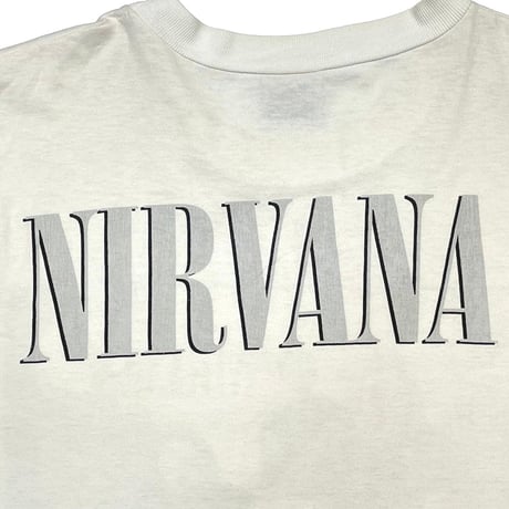 NIRVANA 1996 MEMBER PORTRAIT WHITE TOP HEAVY LARGE 3132