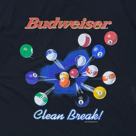 [MORE SALE] Budweiser CLEAN BREAKS! Billiards 1999 XL 5222