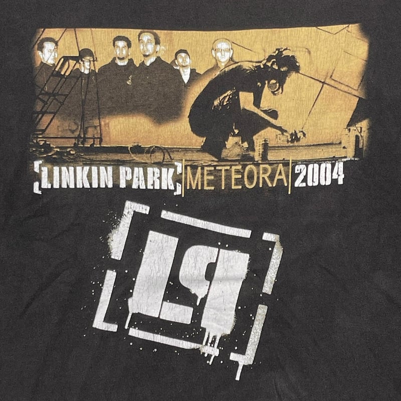 【希少】 Linkin Park METEORA 2004 Tour ロンT Vintage Linkin Park Meteora 2004 long sleeve concert tour