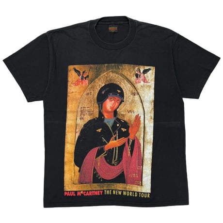 PAUL McCARTNEY THE NEW WORLD TOUR BIKER LIKE AN ICON BROCKUM XL 3022