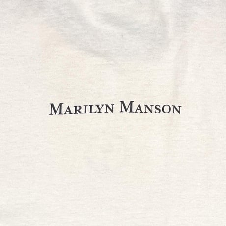 MARILYN MANSON ANTICHRIST SUPERSTAR ANGEL RINGER WHITE ANVIL XL 0946