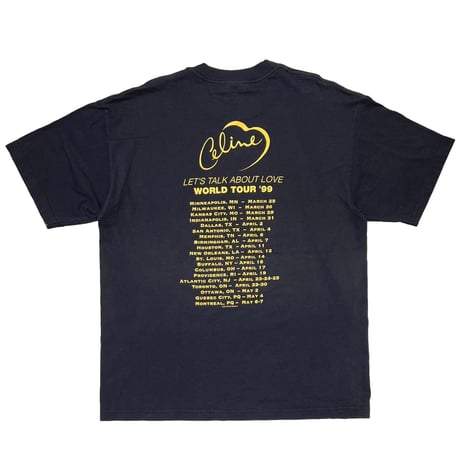 CELINE DION TITANIC MY HEART WILL GO ON WORLD TOUR 1999 HYLAND XL 3298