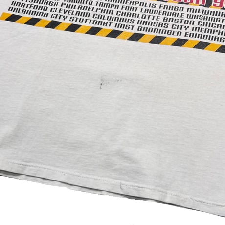 THE ROLLING STONES NO SECURITY TOUR 1999 WHITE FITS XL 2784