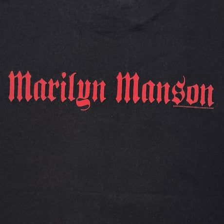 MARILYN MANSON 2000 BIG FACE SLEEVELESS GIANT LARGE 9557