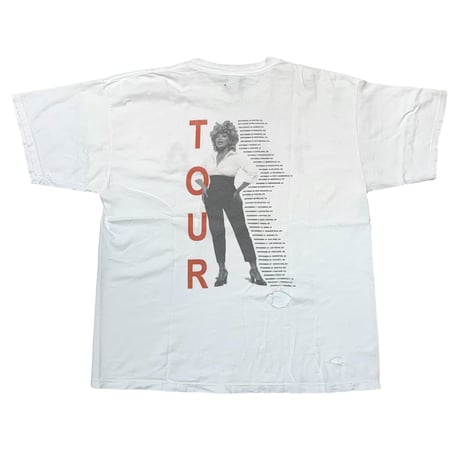 TINA TURNER TWENTY FOUR SEVEN TOUR TEE GIANT XXL 3212