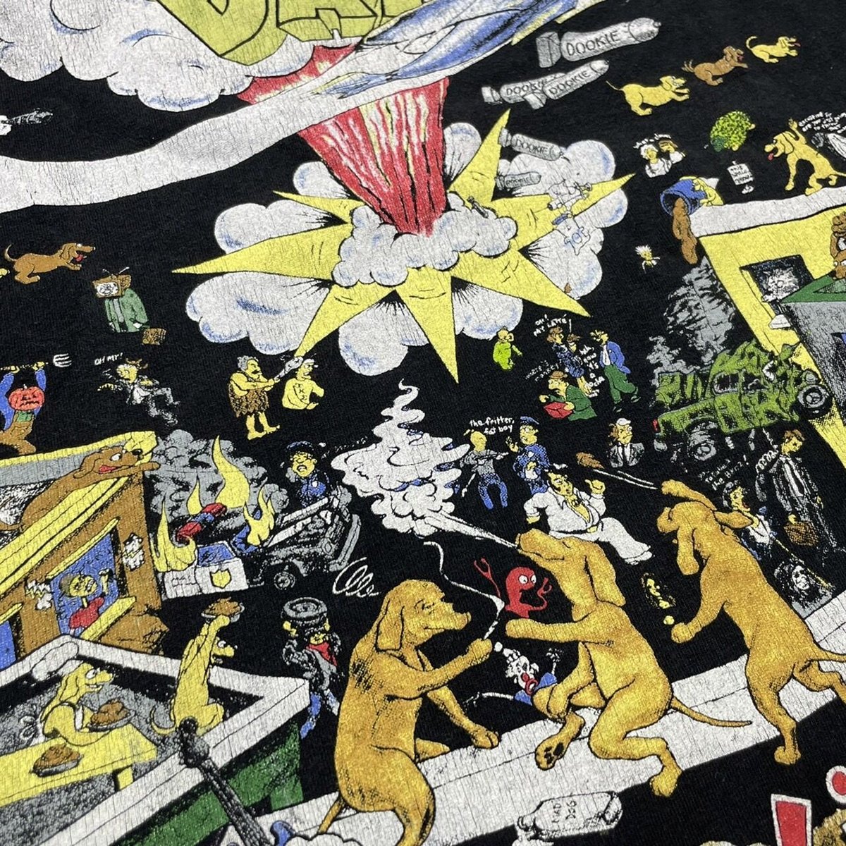 GREEN DAY 1994 DOOKIE TOUR ANVIL XL 7967 | grea