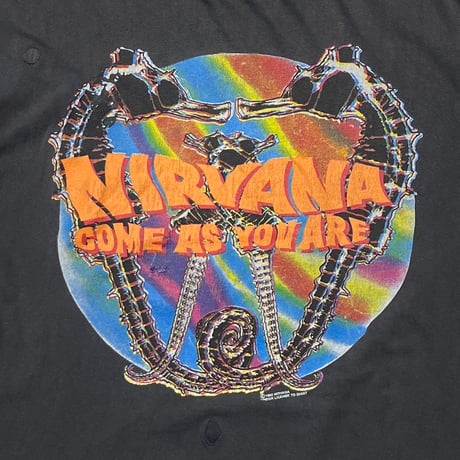 NIRVANA 1992 COME AS YOU ARE GIANT XL 5740