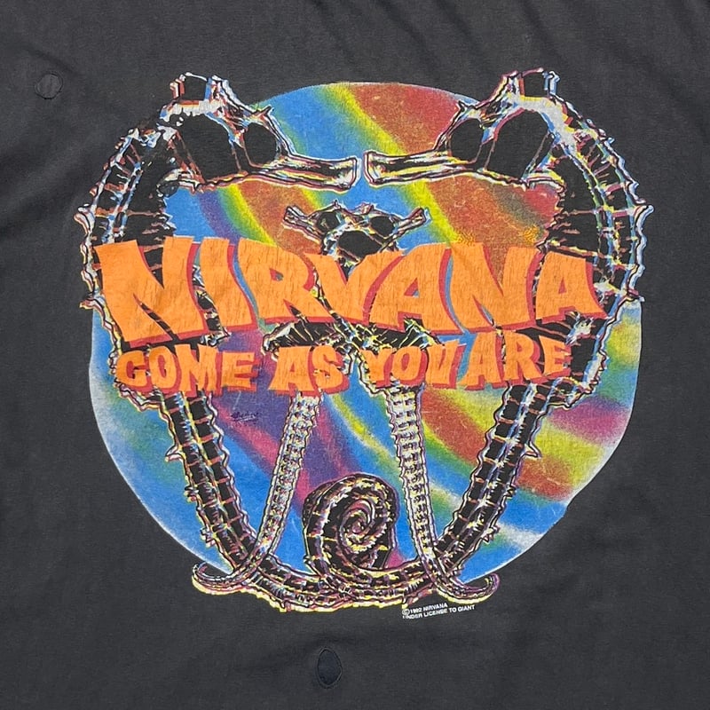 NIRVANA 1992 COME AS YOU ARE GIANT XL 5740 | gr NIRVANA 1992 COME AS YOU ARE GIANT XL 5740 | gr