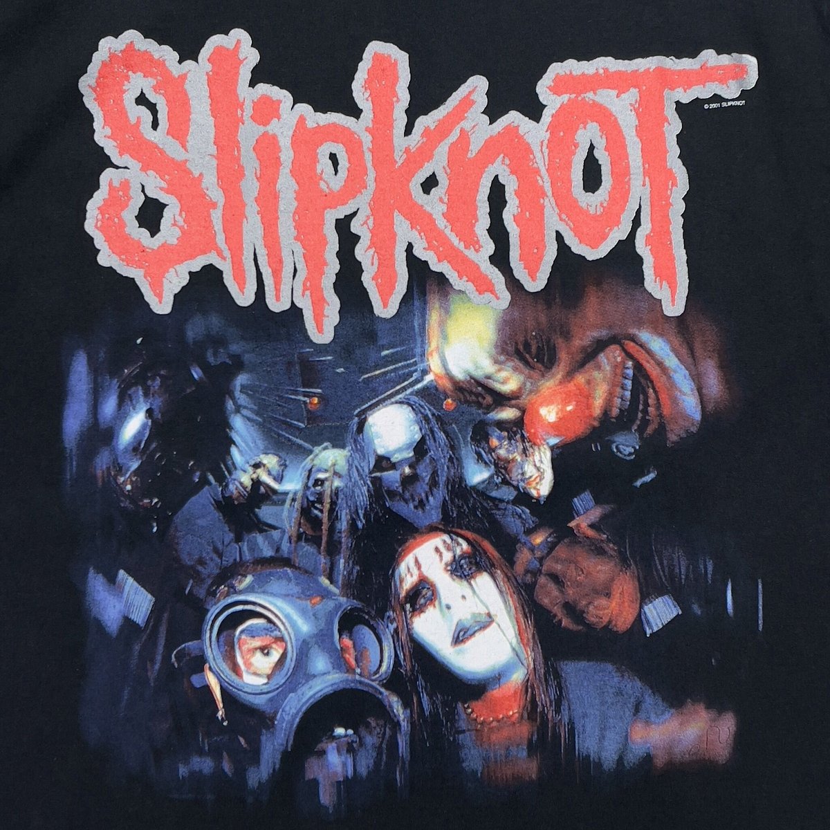 SLIPKNOT 2001 DOUBLE SIDE XL 1847 | greatLAnd O