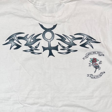 DENNIS RODMAN TATTOO LS WHITE XL 9583