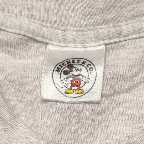 DISNEY VINTAGE MICKEY MOUSE LINK PRINT BLUE PANTS FITS XL 4519