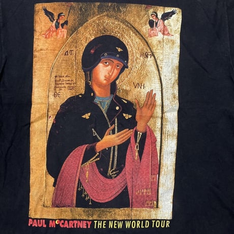PAUL McCARTNEY THE NEW WORLD TOUR BIKER LIKE AN ICON  BROCKUM XL 8112