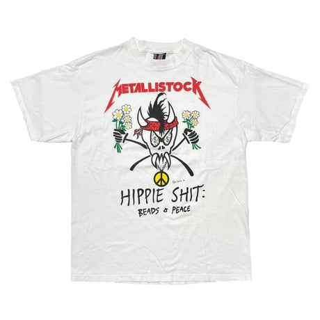 METALLICA HIPPIE SHIT BEADS&PEACE GIANT BY TULTEX XL 7871