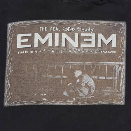 EMINEM THE MARSHALL MATHERS TOUR HOODED SWEATSHIRT LARGE 5224