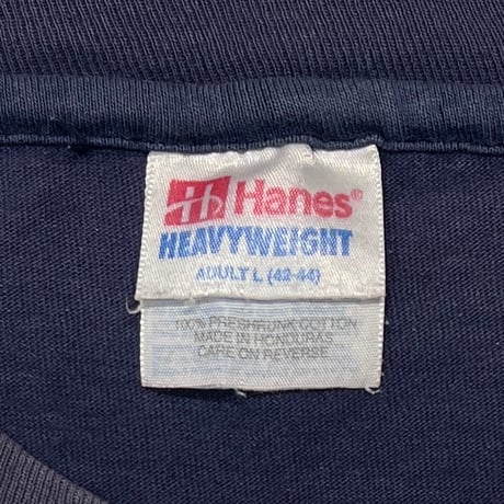 Hanes WHITE LOGO NAVY HANES LARGE 8421