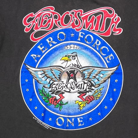 AEROSMITH AERO FORCE ONE PUMP TOUR 1990 BROCKUM LARGE 8636