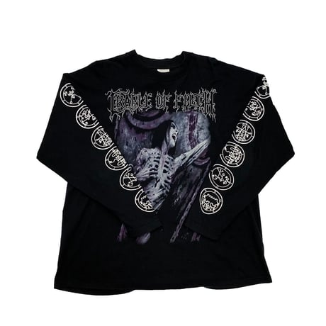 CRADLE OF FILTH TOTAL FUCKING DARNESS LS TEE SCREEN STARS XL 7243