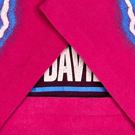 HARLEY DAVDSON 1994 WABASH VALLEY 10TH ANNIVERSARY PINK HANES XXL 0210
