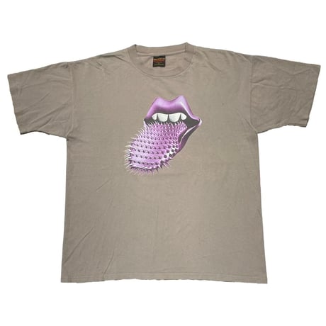 ROLLING STONES VOODOO LOUNGE PURPLE SPIKE TONGUE GREIGE BROCKUM XL 9030