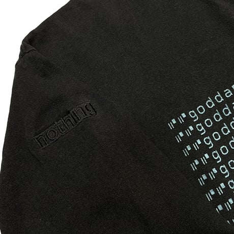 NINE INCH NAILS GODDAMN THIS NOISE INSIDE MY HEAD  LS TEE BLACK  ALL SPORT LARGE 9243