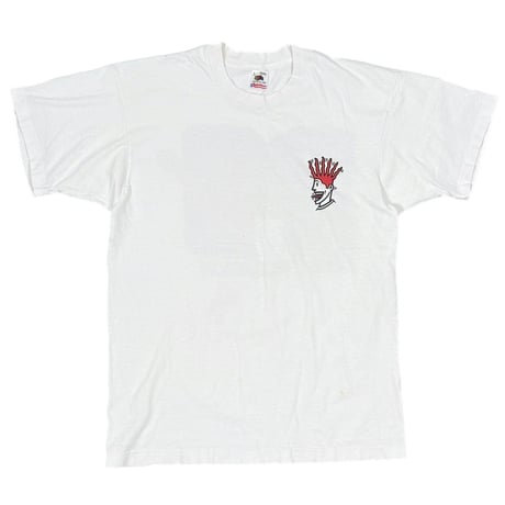 MTV MUSIC TELEVISION WHITE FRUIT OF THE LOOM LARGE 7697