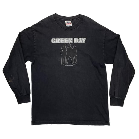 GREEN DAY SILHOUETTE LS TEE BLACK ALSTYLE LARGE 8050