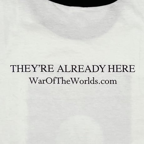 WAR OF THE WORLD TOM CRUISE MOVIE PROMO RINGER ALSTYLE MEDIUM 8112